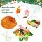 30 Pieces Hawaiian Luau Birthday Party Hanging Swirl Decorations, Flower Tropical Palm Flamingo Sign Foil Ceiling Decor